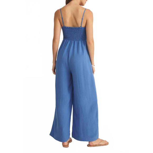 Z Supply Blue Jumpsuit - Picture 3 of 4